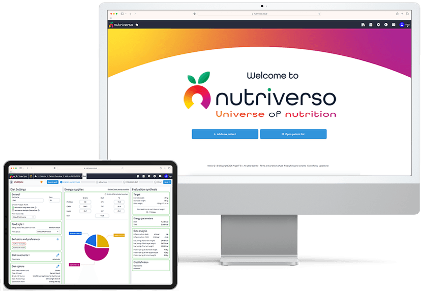 Artificial Intelligence Cloud Software for Nutritionists