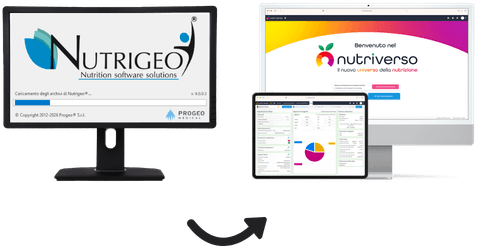 Hai Nutrigeo e vuoi passare a Nutriverso?